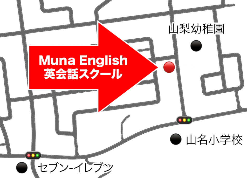 Muna English Map